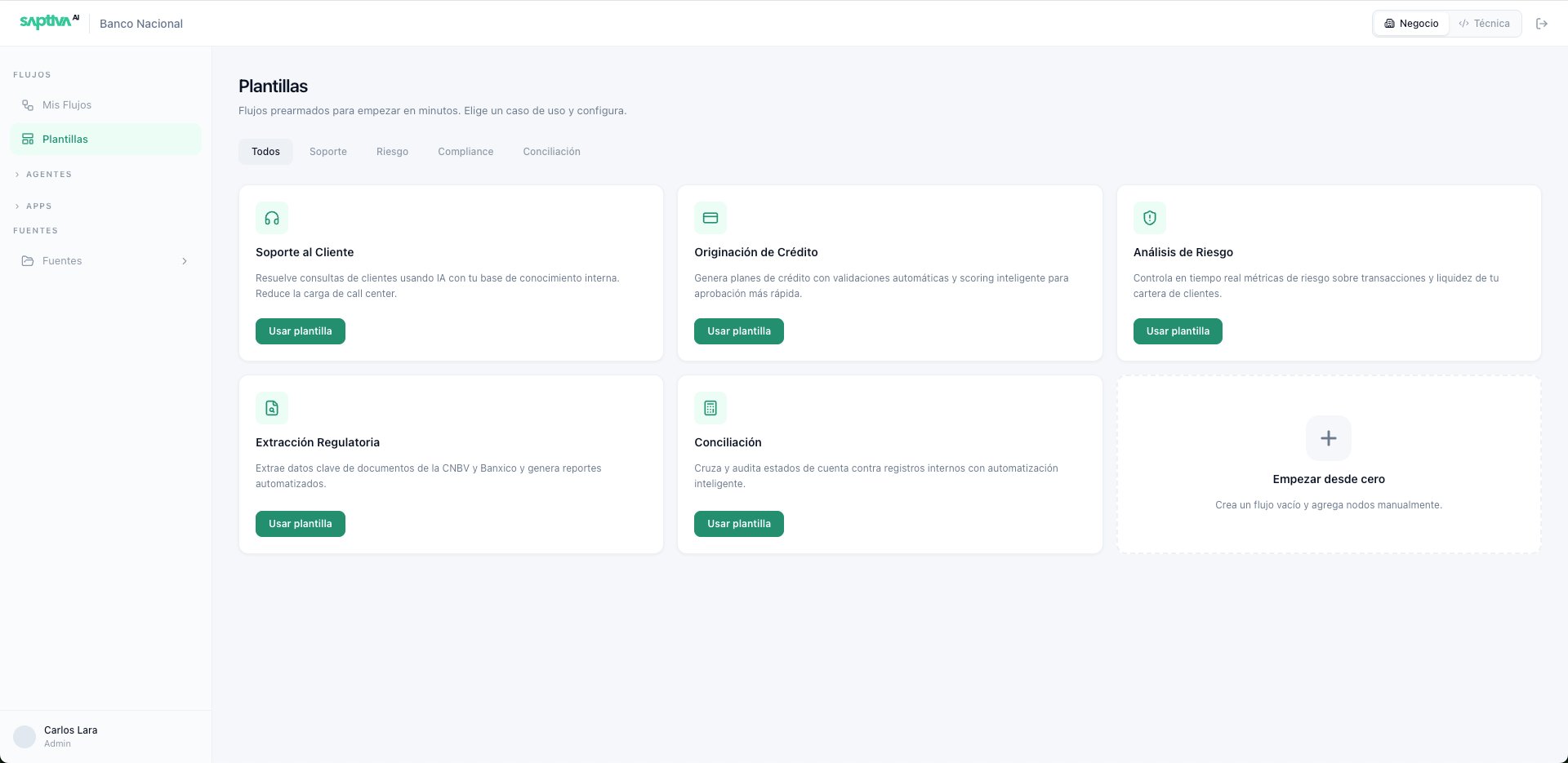 Live execution log in Studio showing real customer queries being processed in real time.